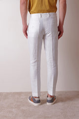 GRIGIO PURE LINEN TROUSER