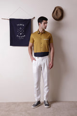 GRIGIO PURE LINEN TROUSER