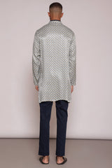 Green jali kurta 2 piece set