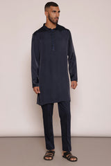 Geometrical Navy Bundi 3 piece set