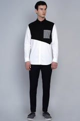 TJORN- PREMIUM COLOUR BLOCKED SHIRT