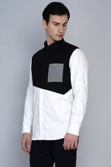 TJORN- PREMIUM COLOUR BLOCKED SHIRT