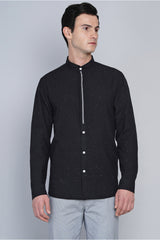 UMEA- ESSENTIAL BLACK NEP SHIRT
