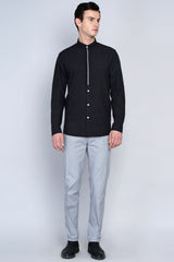 UMEA- ESSENTIAL BLACK NEP SHIRT