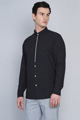 UMEA- ESSENTIAL BLACK NEP SHIRT