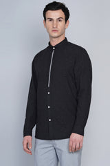 UMEA- ESSENTIAL BLACK NEP SHIRT