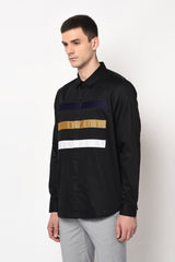 YEAN- BLACK GRAPHIC SHIRT