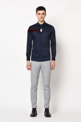 ROWEL- COLOUR BLOCKED SHIRT