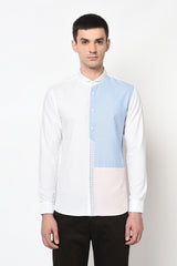 SESTAO- STYLISED COLOUR BLOCKED SHIRT