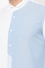 SESTAO- STYLISED COLOUR BLOCKED SHIRT