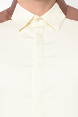 GETAFE- SLEEVE COLOUR BLOCKED SHIRT