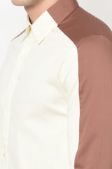 GETAFE- SLEEVE COLOUR BLOCKED SHIRT