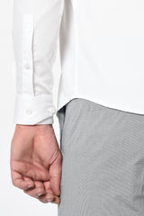 MONFORTE- STYLISED GRAPHIC CUT AND SEW SHIRT