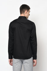 OROTAVA- BLACK GRAPHIC SHIRT