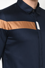 MELILLA - COLOUR BLOCKED SHIRT