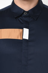 MELILLA - COLOUR BLOCKED SHIRT