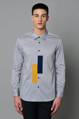 HAYDON- COLOUR BLOCKED SHIRT