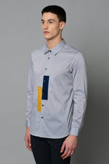 HAYDON- COLOUR BLOCKED SHIRT
