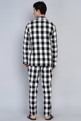 VISBY- BLACK GINGHAM CO-ORD SET