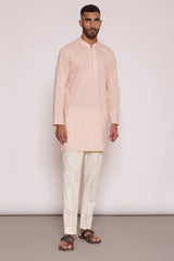 Peach Floral Bundi 3 piece set