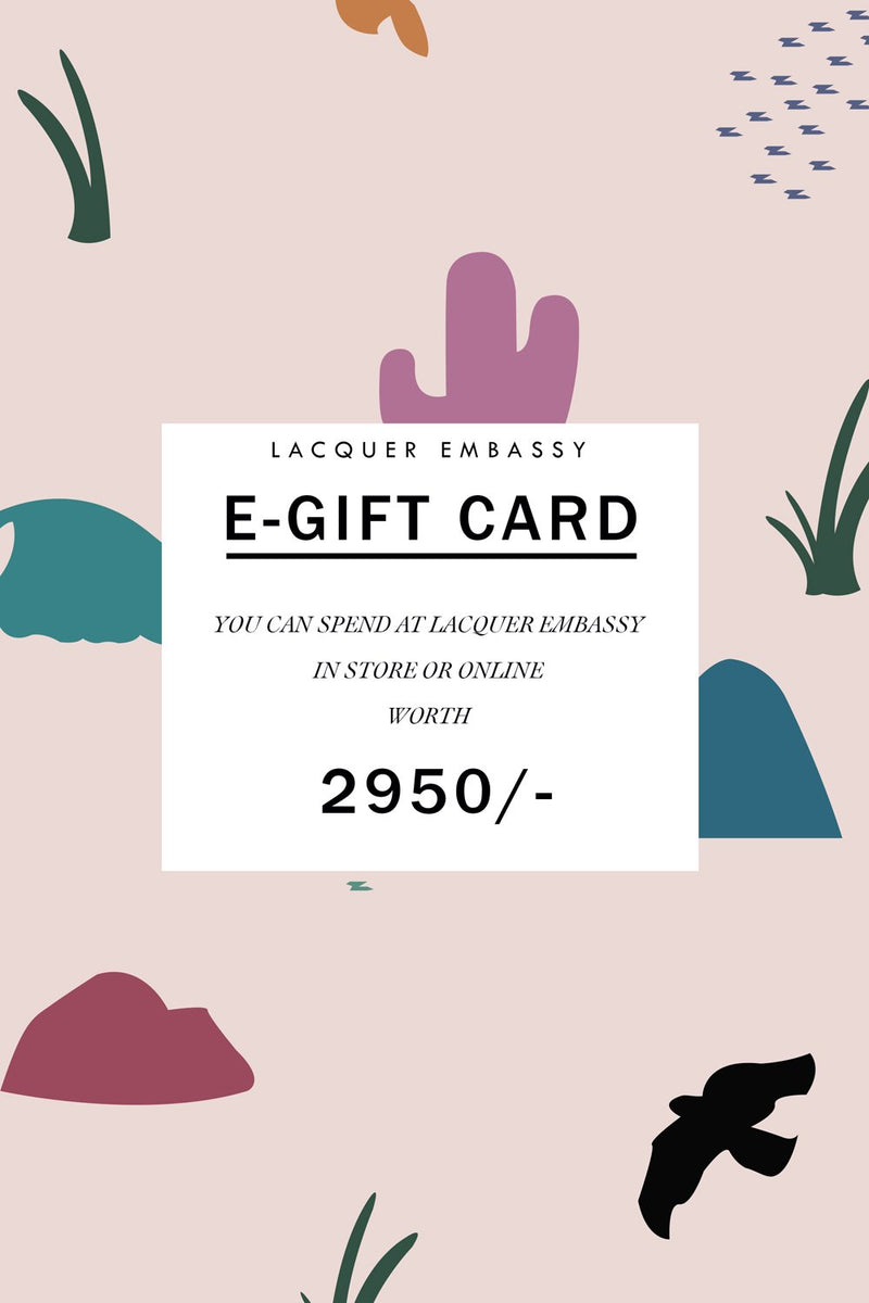 LACQUER EMBASSY E-GIFT CARD