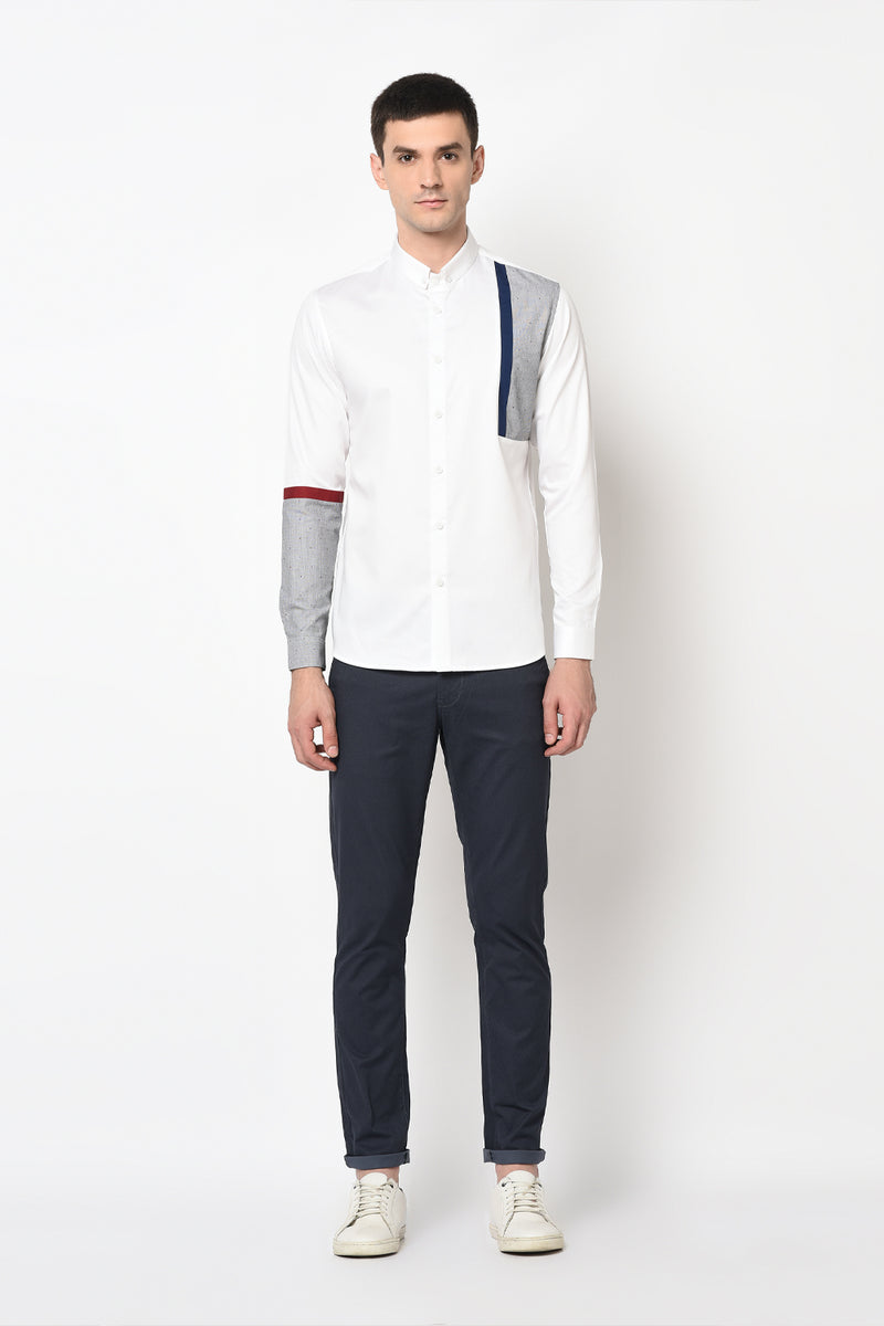 CARAVACA- COLOUR BLOCKED SHIRT
