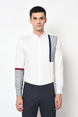 CARAVACA- COLOUR BLOCKED SHIRT
