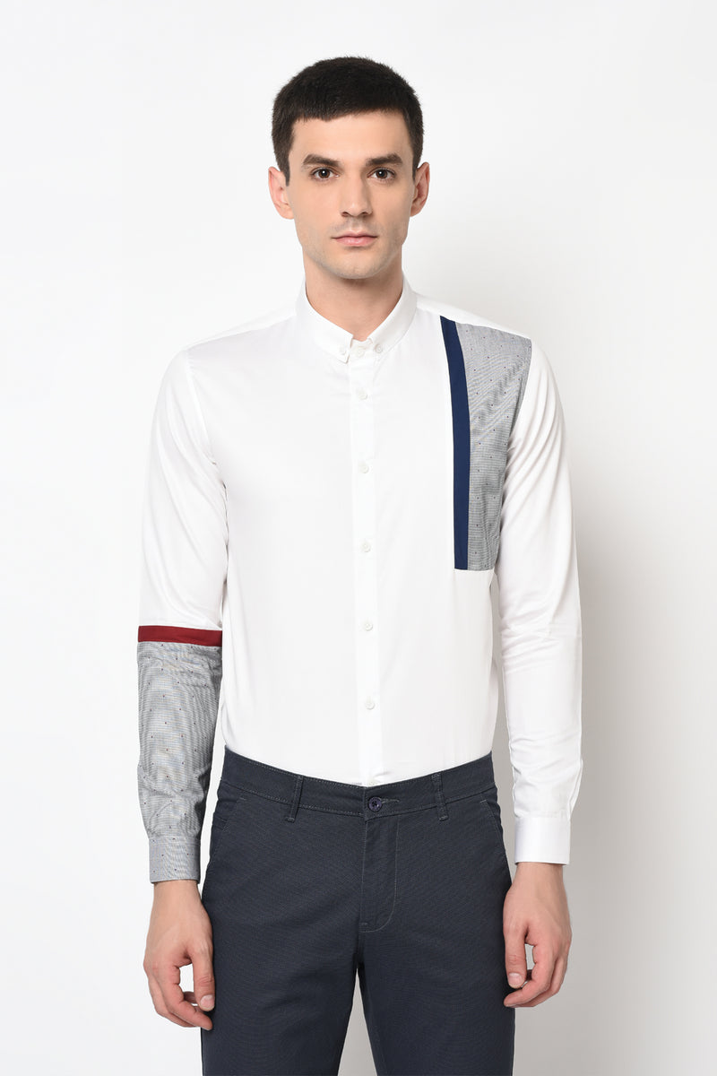 CARAVACA- COLOUR BLOCKED SHIRT