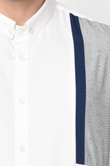 CARAVACA- COLOUR BLOCKED SHIRT