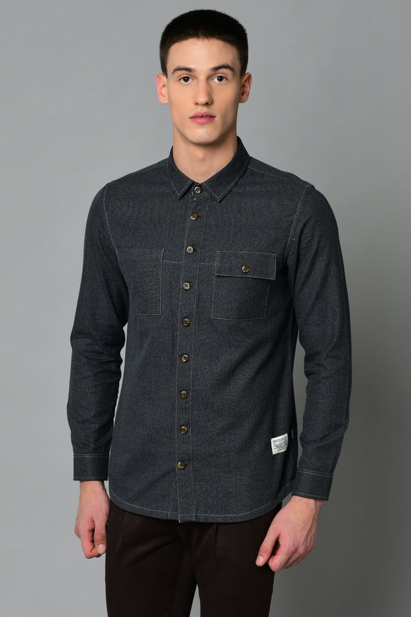 MOSLEY- ESSENTIAL CHAMBRAY SHIRT