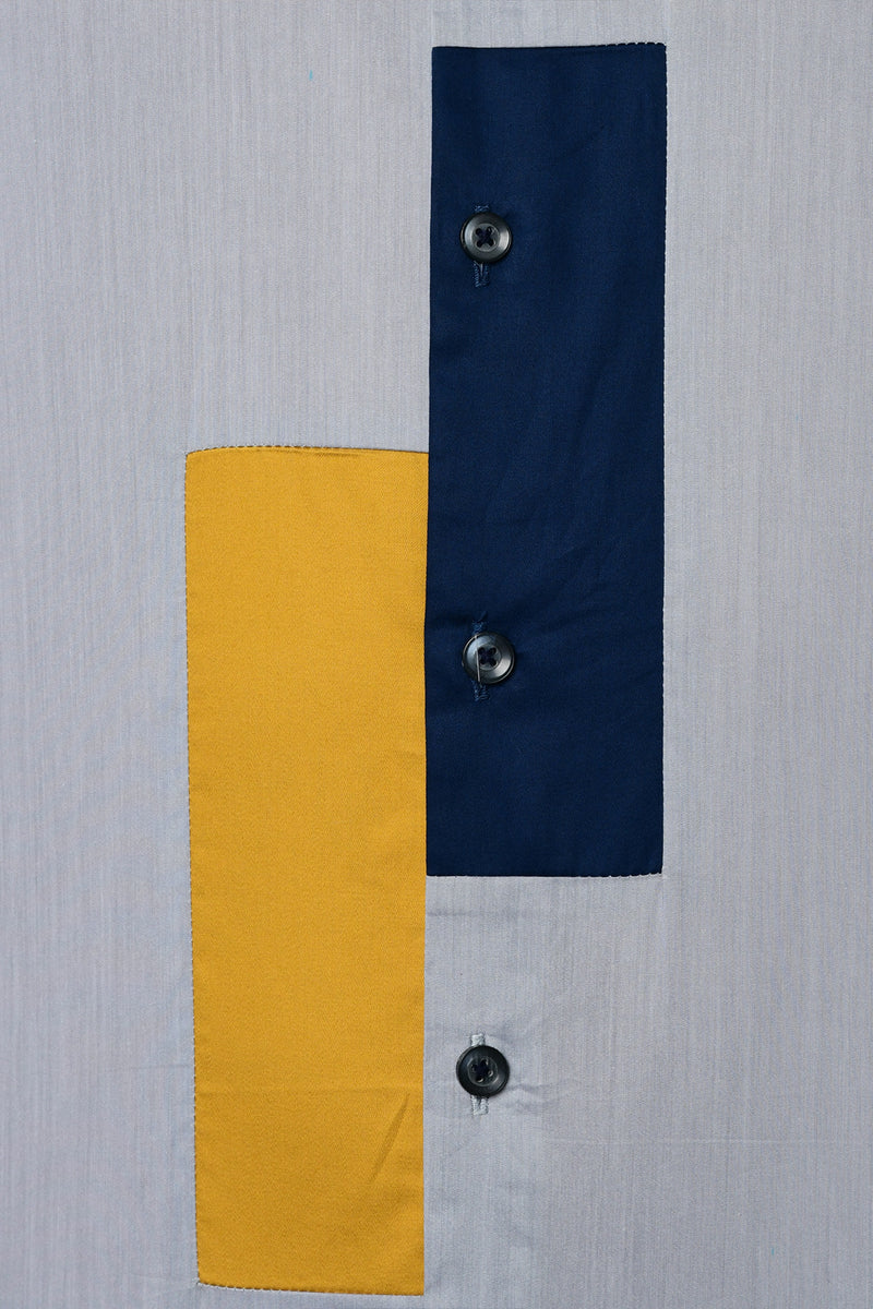 HAYDON- COLOUR BLOCKED SHIRT