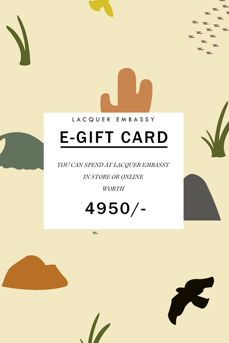 LACQUER EMBASSY E-GIFT CARD
